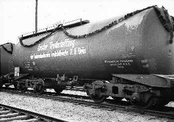 První cisterna benzínu 15. prosince 1942